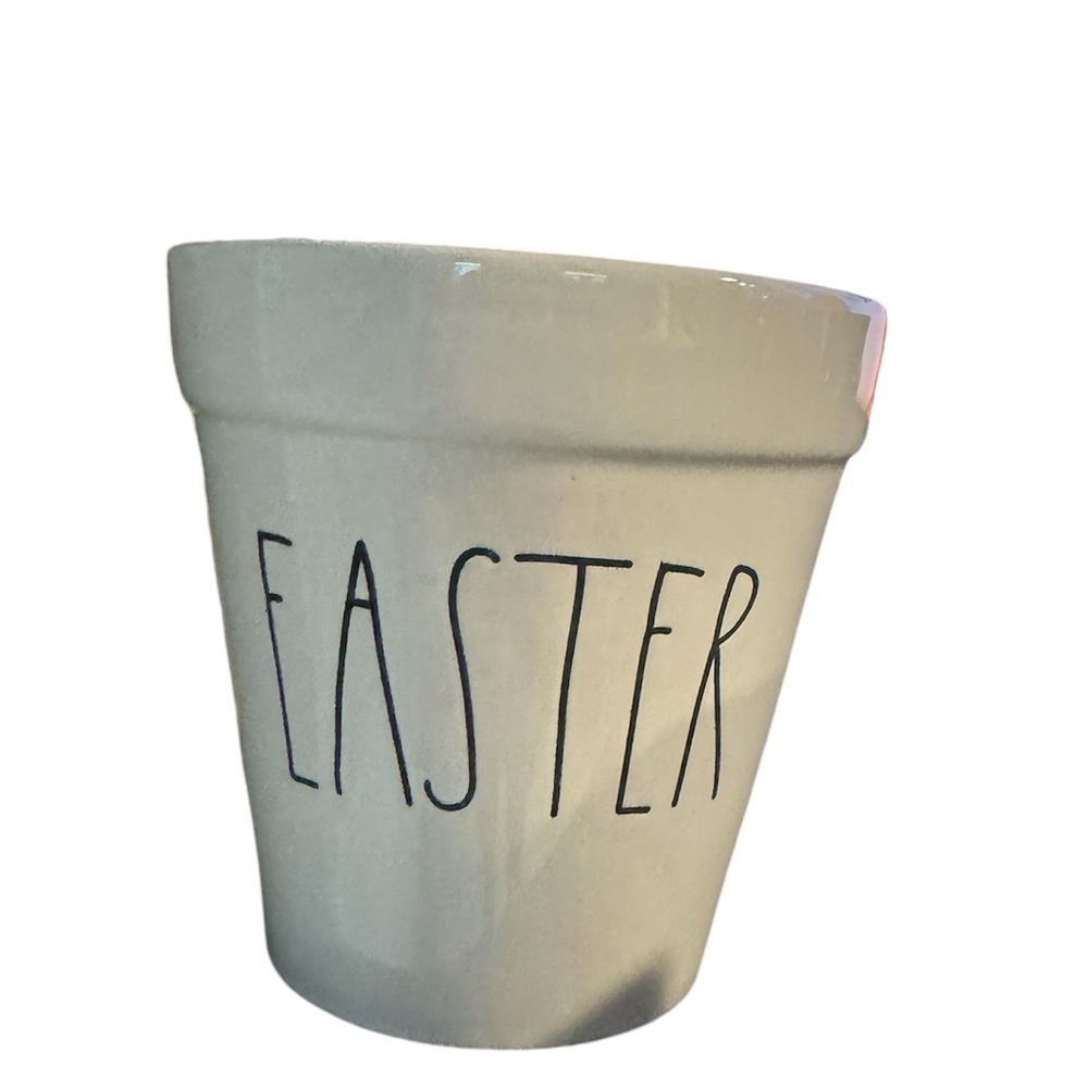 Rae Dunn Easter Flower Pot; EUC